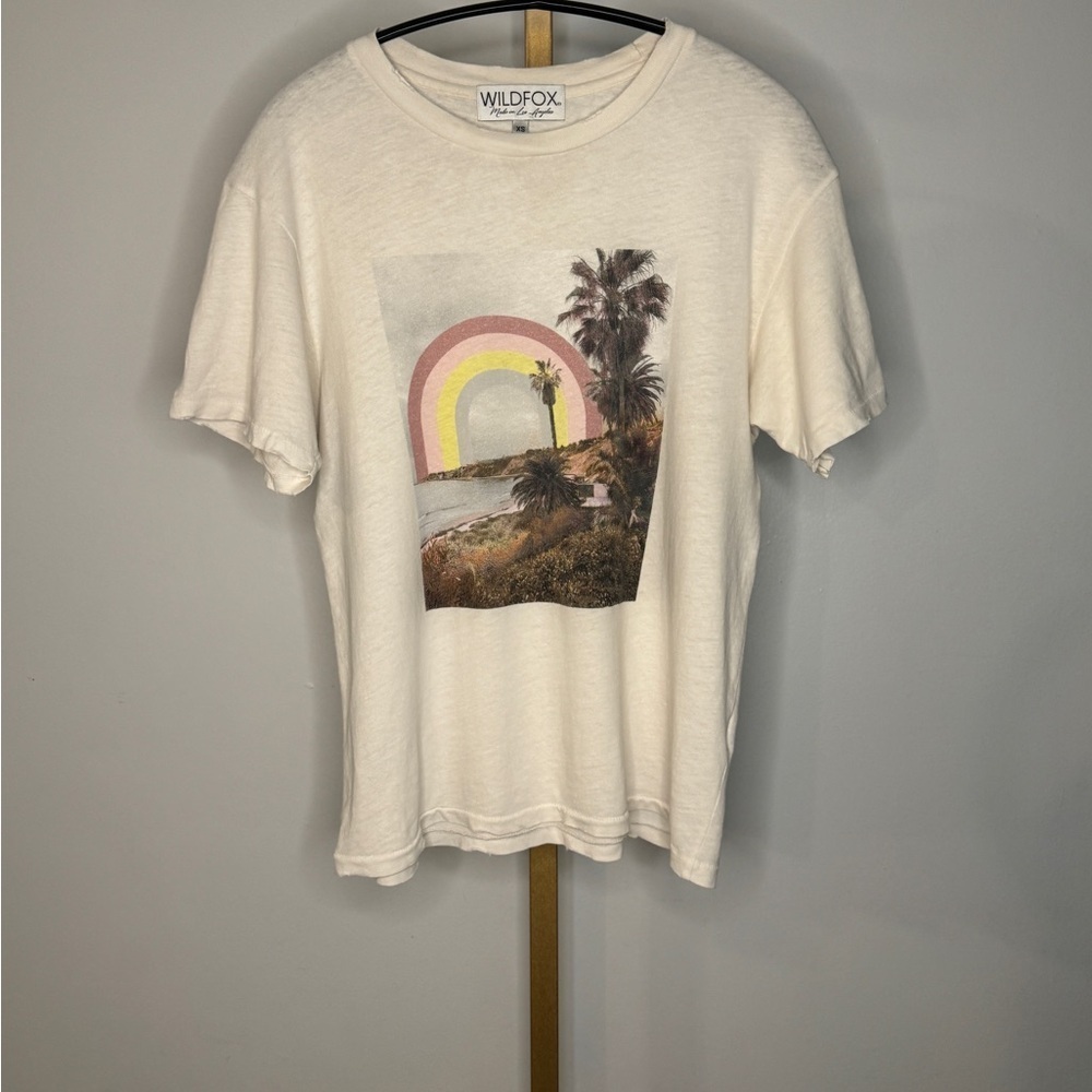 Wildfox Off White T Shirt
